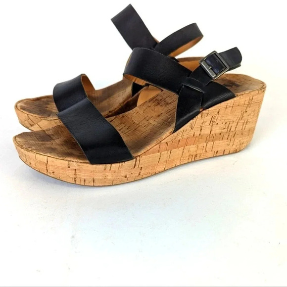 The Kork Ease Austin Wedge Sandal - 10 - Picture 2 of 9